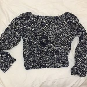 Boho Off shoulder TOP